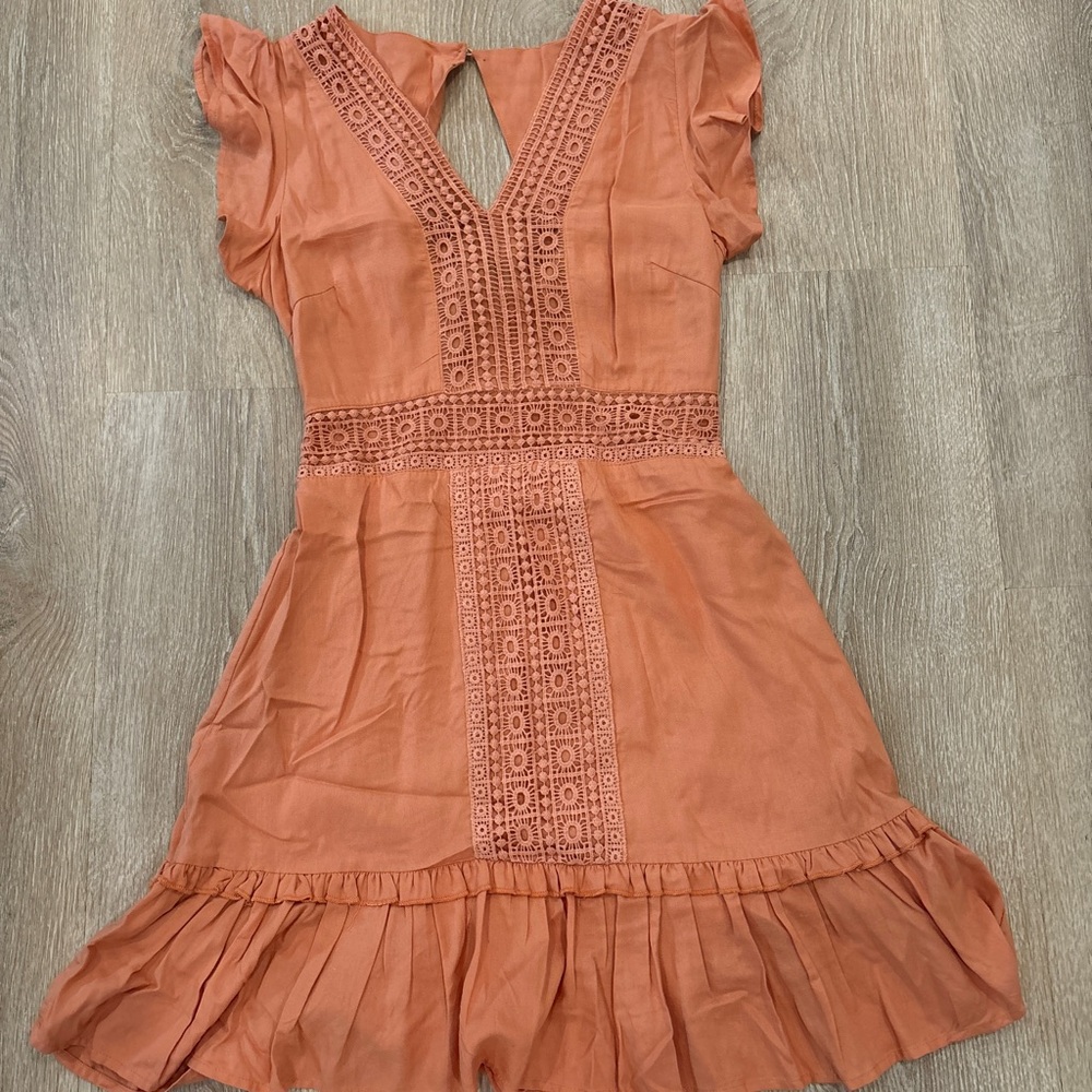 Sincerely Jules Orange Dress